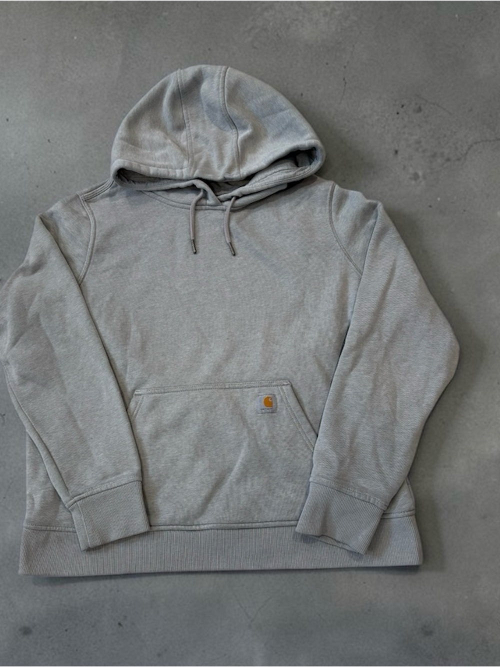 Carhartt Men's Hoodie in Heather Gray sz XL youth/ men’s M